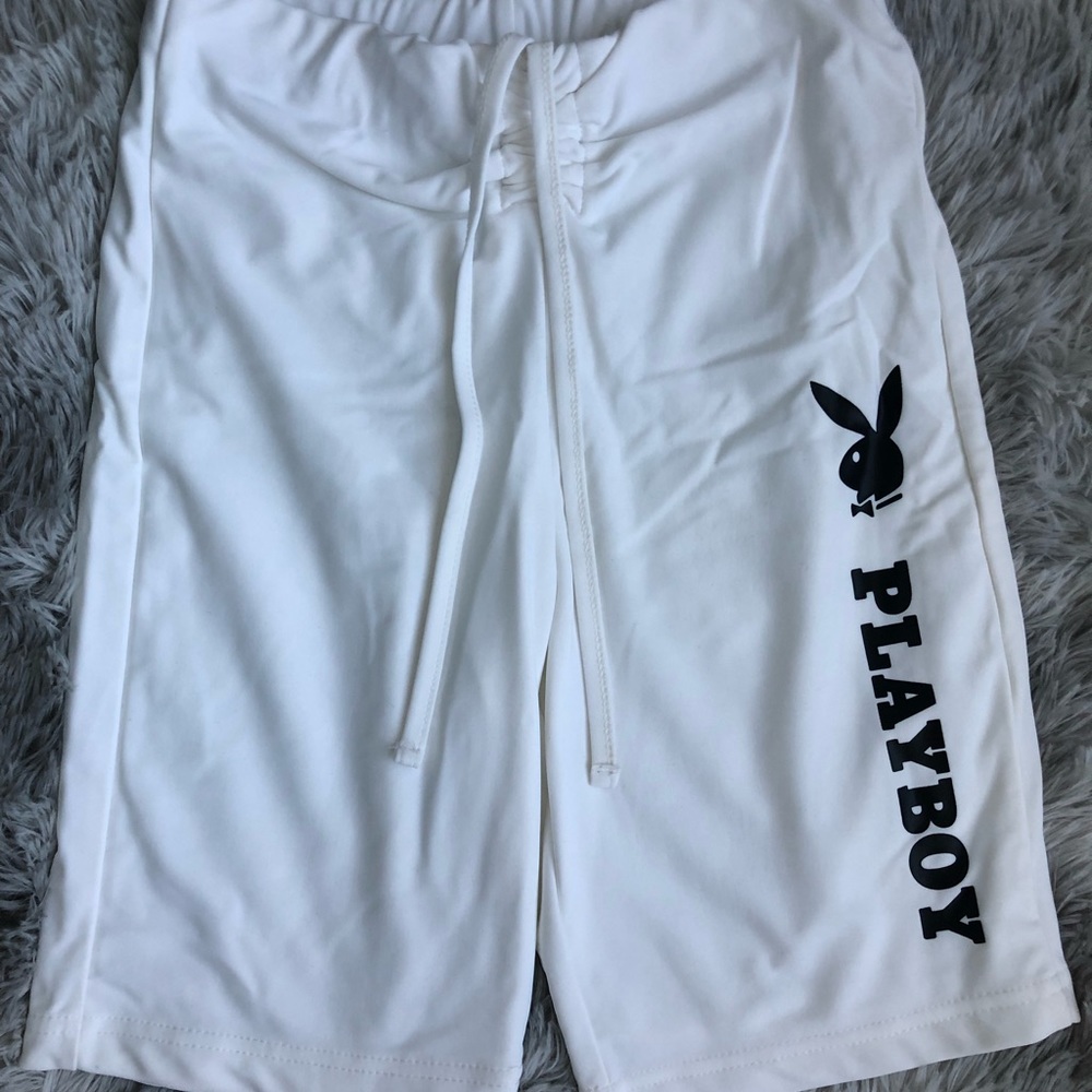 Playboy bicycle shorts (NEW)